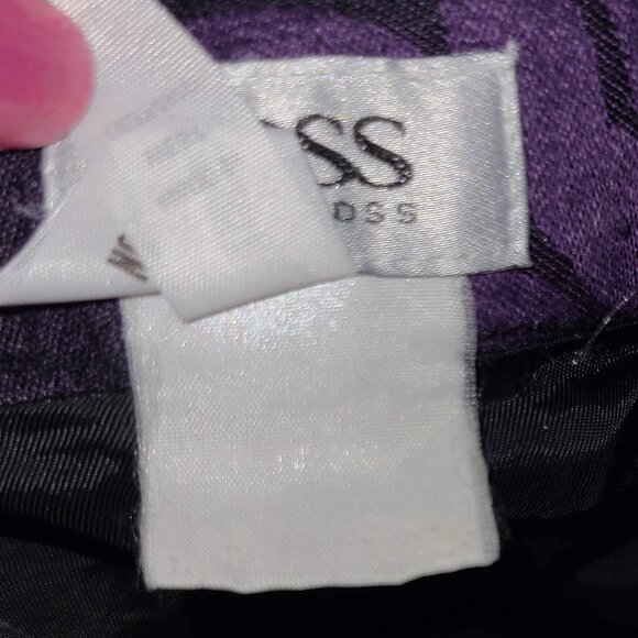 BOSS HUGO BOSS Vintage West Germany Faux Wrap Skirt, Size 10 - Picture 6 of 6